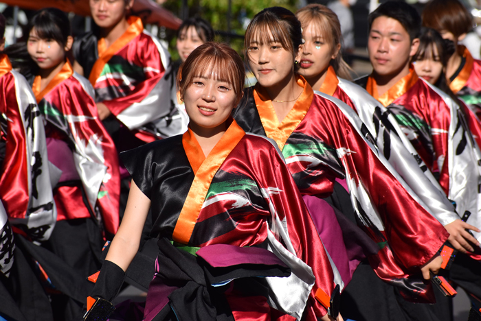 よさこい衣装・祭り衣装　　島根県立大学 よさこい橙蘭様 
