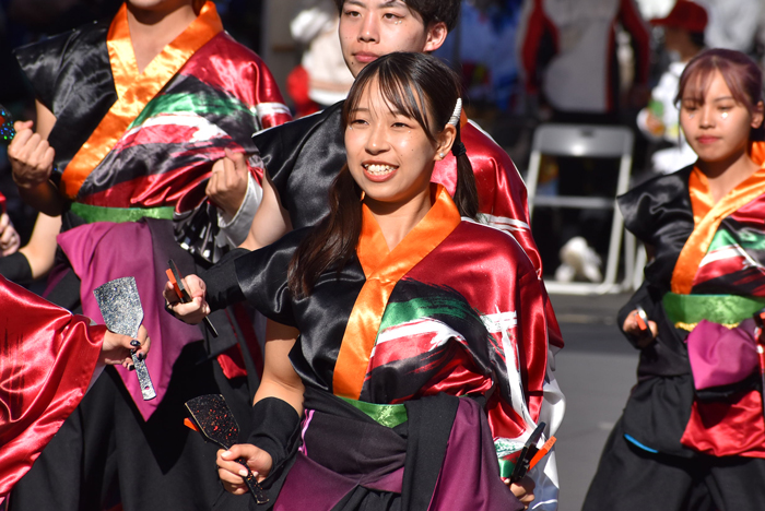 よさこい衣装・祭り衣装　　島根県立大学 よさこい橙蘭様 