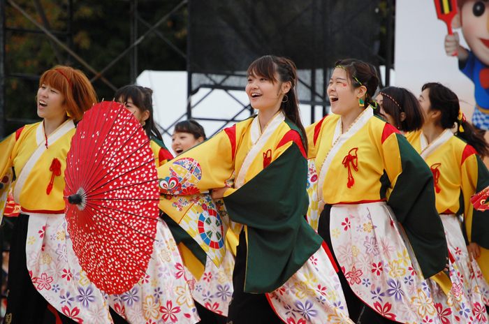 よさこい衣装・祭り衣装　　山口県立大学よさこい部奄美連合萩組　様 