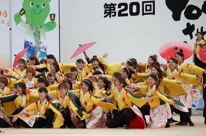 よさこい衣装・祭り衣装　　山口県立大学よさこい部奄美連合萩組　様 