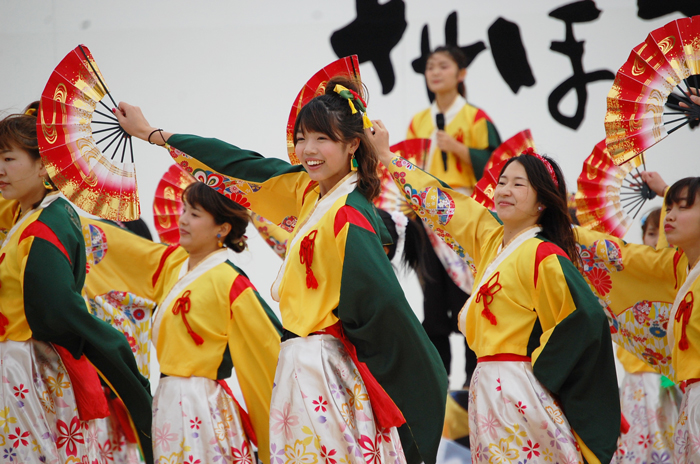 よさこい衣装・祭り衣装　　山口県立大学よさこい部奄美連合萩組　様 