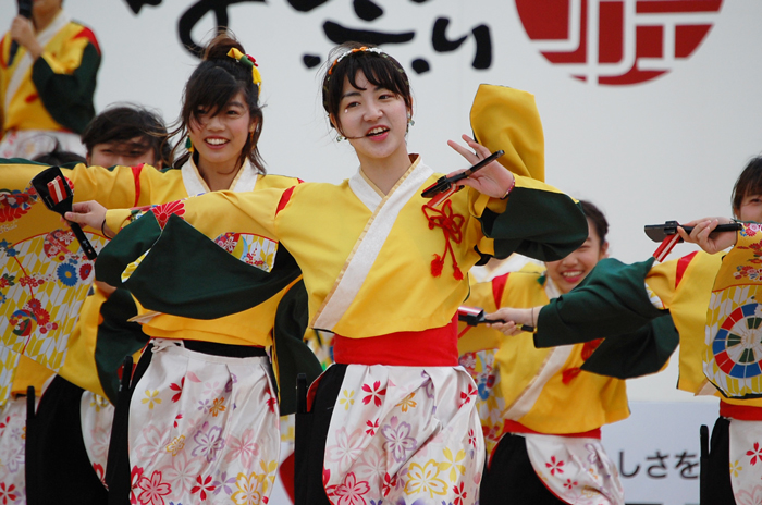 よさこい衣装・祭り衣装　　山口県立大学よさこい部奄美連合萩組　様 