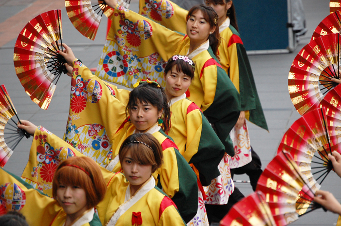 よさこい衣装・祭り衣装　　山口県立大学よさこい部奄美連合萩組　様 