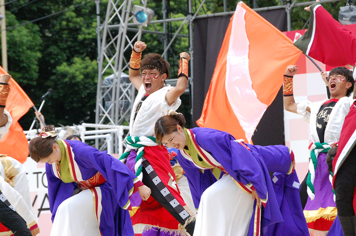 よさこい衣装・祭り衣装　　四天王寺大学YOSAKOIソーラン部仏喜踊様 