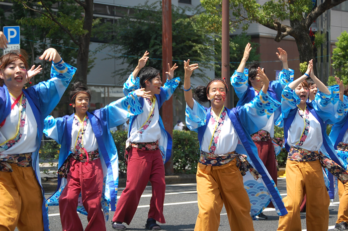 よさこい衣装・祭り衣装　　中国IBMユーザー研究会鬼っ子倶楽部様 