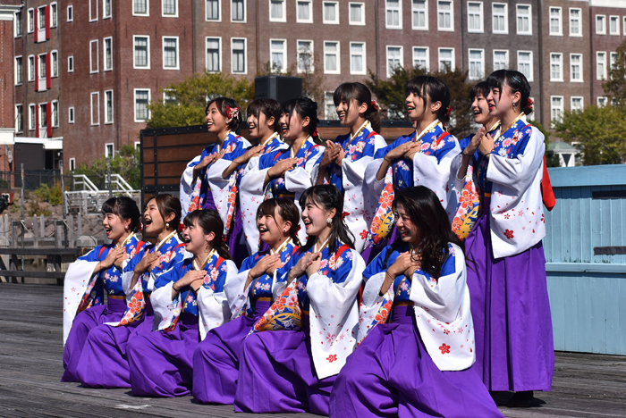 よさこい衣装・祭り衣装　　山口県立大学 よさこい部 奄美連合萩組様 