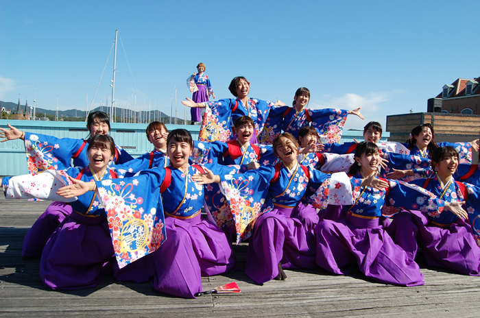 よさこい衣装・祭り衣装　　山口県立大学 よさこい部 奄美連合萩組様 