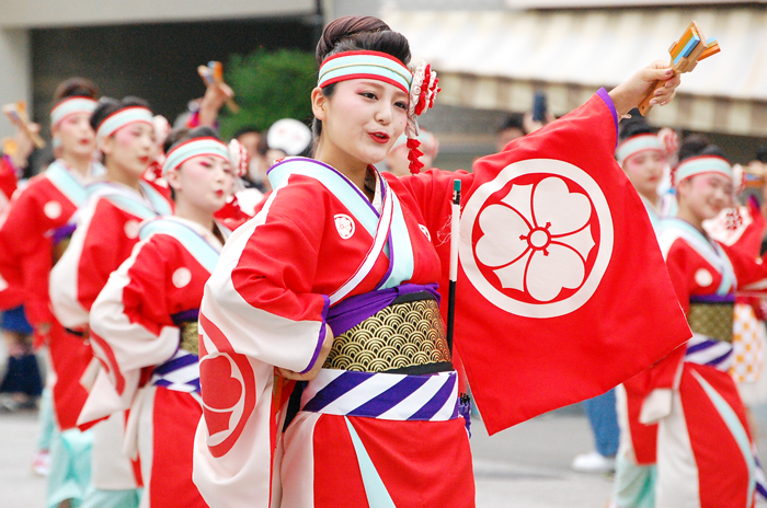 よさこい衣装・祭り衣装　　濱長花神楽様 