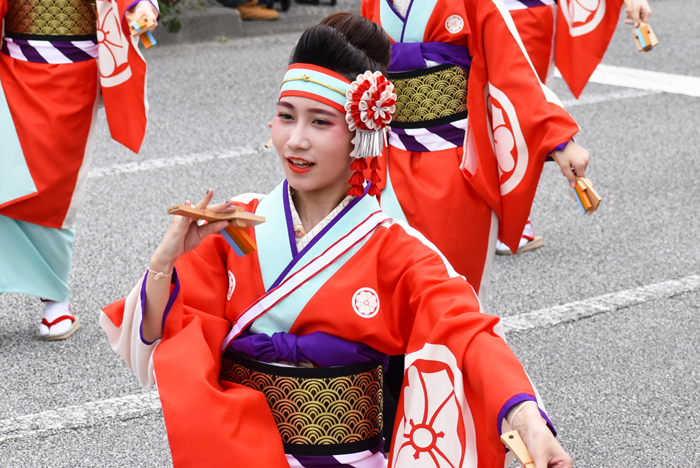 よさこい衣装・祭り衣装　　濱長花神楽様 