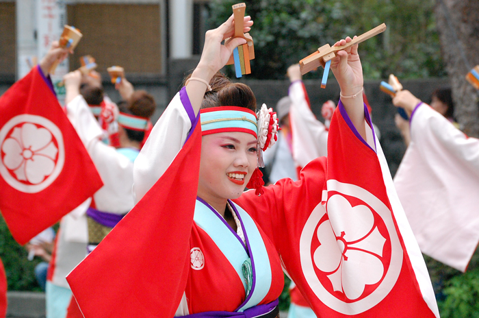 よさこい衣装・祭り衣装　　濱長花神楽様 