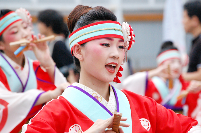 よさこい衣装・祭り衣装　　濱長花神楽様 