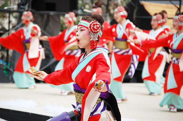 よさこい衣装・祭り衣装　　濱長花神楽様 