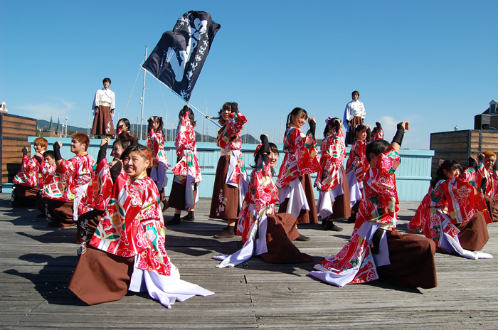 よさこい衣装・祭り衣装　　梅光学院大学よさこいダンス部LUCIS様 