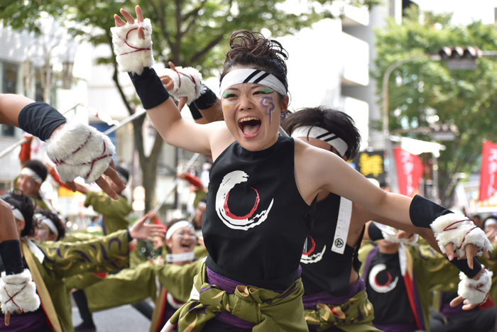 よさこい衣装・祭り衣装　　岡山うらじゃ連 蓮雫様 