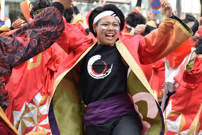 よさこい衣装・祭り衣装　　岡山うらじゃ連 蓮雫様 