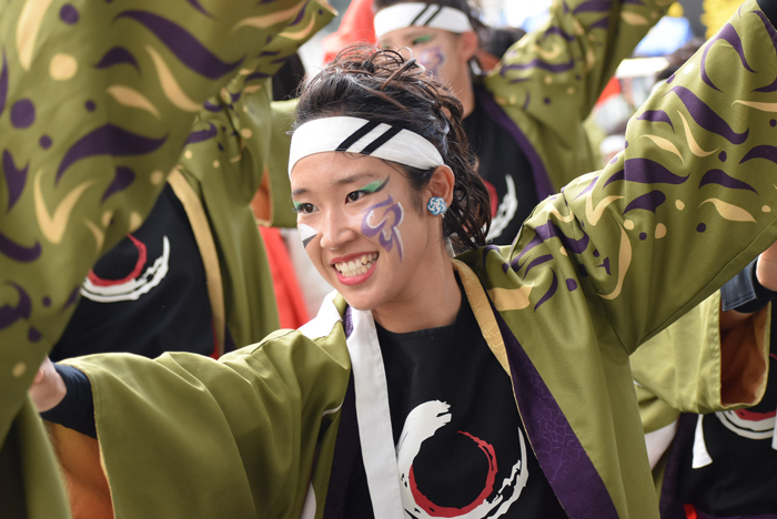 よさこい衣装・祭り衣装　　岡山うらじゃ連 蓮雫様 