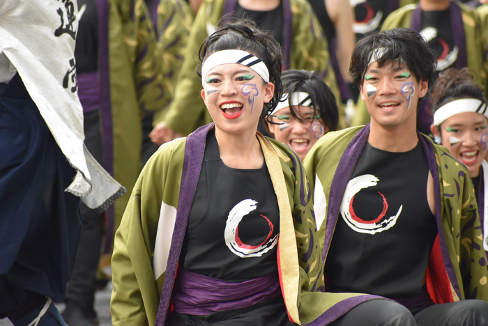 よさこい衣装・祭り衣装　　岡山うらじゃ連 蓮雫様 