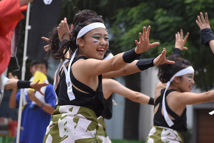 よさこい衣装・祭り衣装　　岡山うらじゃ連 蓮雫様 