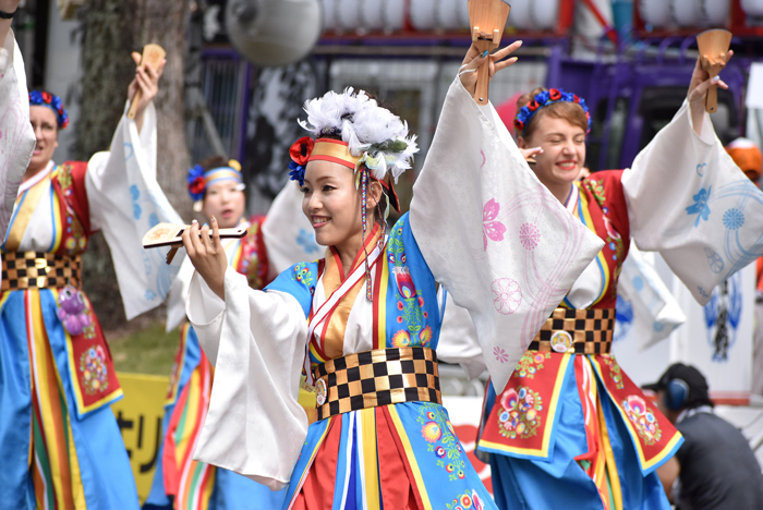 よさこい衣装・祭り衣装　　桜舞ポーランド国際チーム様 