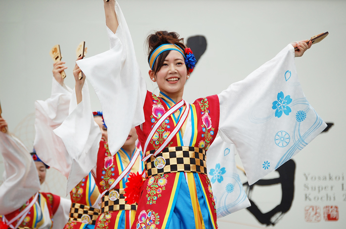 よさこい衣装・祭り衣装　　桜舞ポーランド国際チーム様 