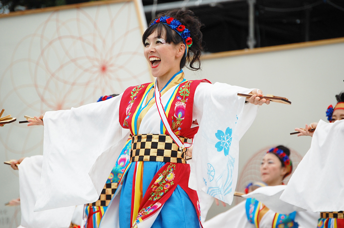 よさこい衣装・祭り衣装　　桜舞ポーランド国際チーム様 