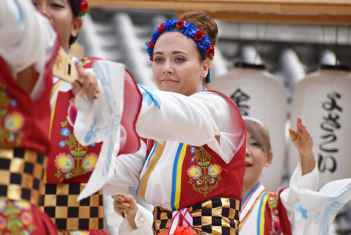 よさこい衣装・祭り衣装　　桜舞ポーランド国際チーム様 