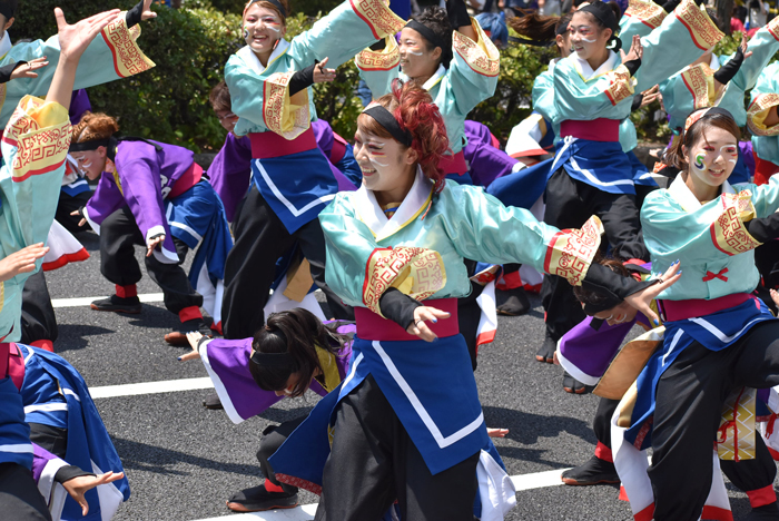 よさこい衣装・祭り衣装　　岡山うらじゃ連 四季様 