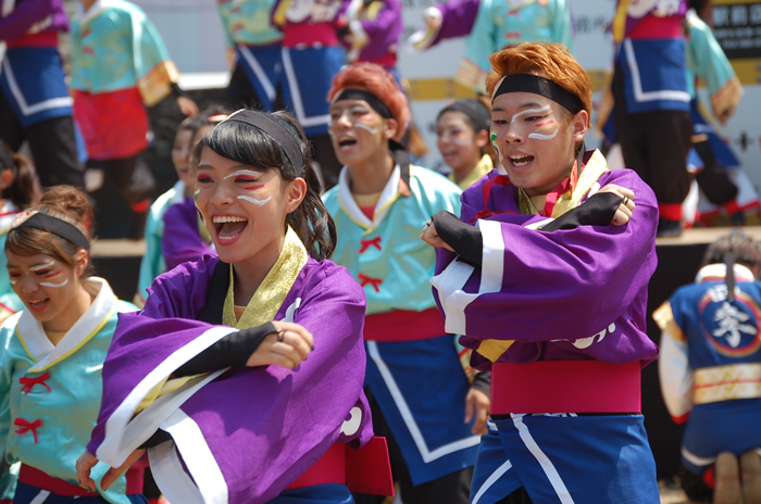 よさこい衣装・祭り衣装　　岡山うらじゃ連 四季様 