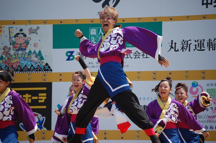 よさこい衣装・祭り衣装　　岡山うらじゃ連 四季様 