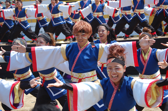 よさこい衣装・祭り衣装　　岡山うらじゃ連 四季様 