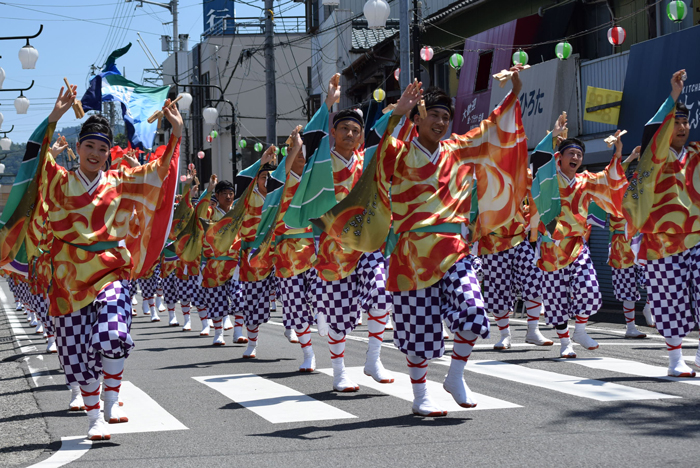 よさこい衣装・祭り衣装　　四万十町よさこい踊り子隊 四万夢多様 