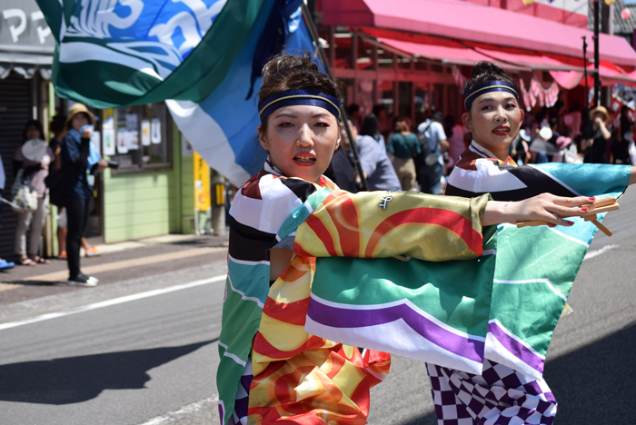 よさこい衣装・祭り衣装　　四万十町よさこい踊り子隊 四万夢多様 