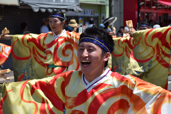 よさこい衣装・祭り衣装　　四万十町よさこい踊り子隊 四万夢多様 