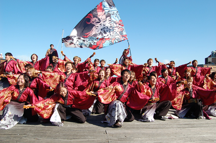 よさこい衣装・祭り衣装　　下関市立大学よさこいダンスサークル震様 