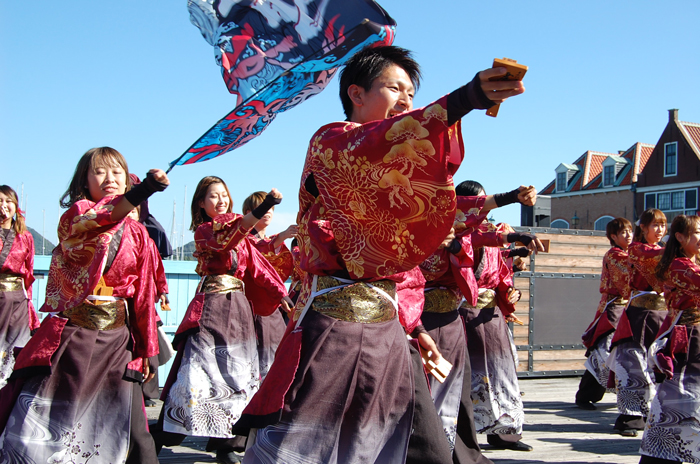 よさこい衣装・祭り衣装　　下関市立大学よさこいダンスサークル震様 