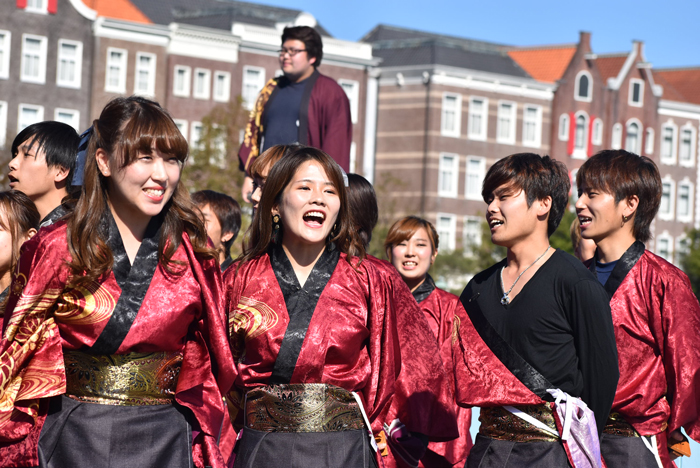 よさこい衣装・祭り衣装　　下関市立大学よさこいダンスサークル震様 