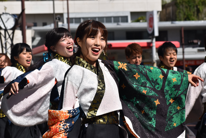 よさこい衣装・祭り衣装　　島根県立大学よさこい橙欄様 