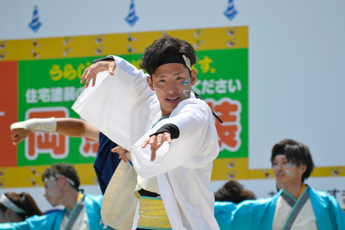 よさこい衣装・祭り衣装　　岡山うらじゃ連　旭様 