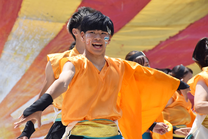 よさこい衣装・祭り衣装　　岡山うらじゃ連　旭様 