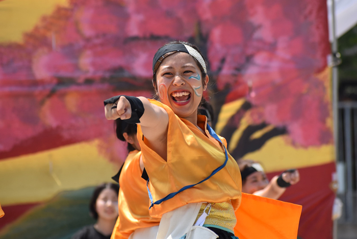 よさこい衣装・祭り衣装　　岡山うらじゃ連　旭様 