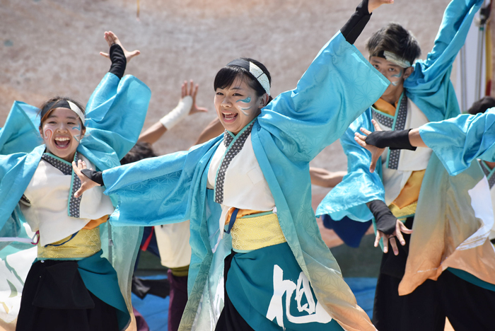 よさこい衣装・祭り衣装　　岡山うらじゃ連　旭様 