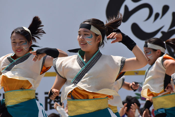 よさこい衣装・祭り衣装　　岡山うらじゃ連　旭様 