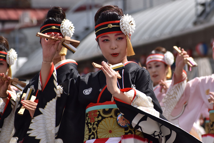 よさこい衣装・祭り衣装　　濱長花神楽様 