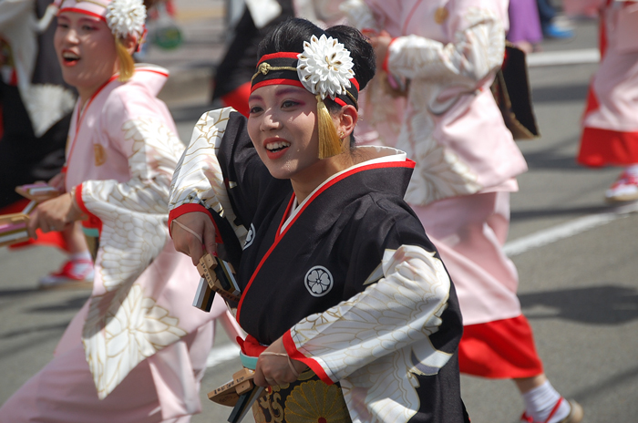 よさこい衣装・祭り衣装　　濱長花神楽様 