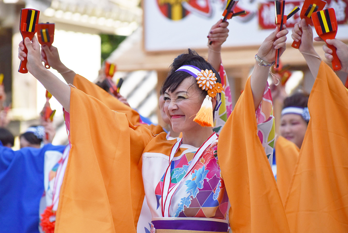 よさこい衣装・祭り衣装　　高知県よさこいアンバサダー絆国際チーム様 