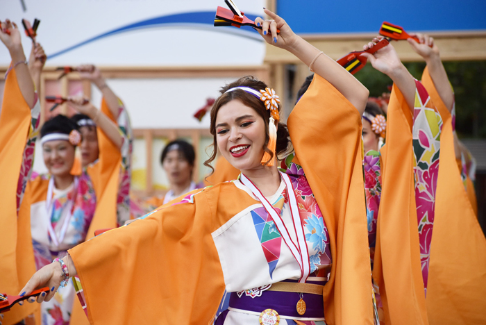 よさこい衣装・祭り衣装　　高知県よさこいアンバサダー絆国際チーム様 