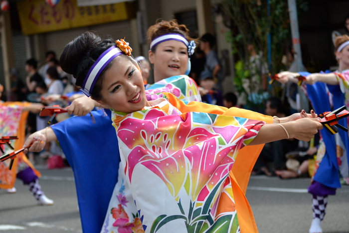 よさこい衣装・祭り衣装　　高知県よさこいアンバサダー絆国際チーム様 