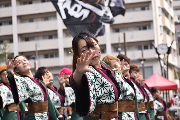 よさこい衣装・祭り衣装　　佐賀大学 嵐舞様 