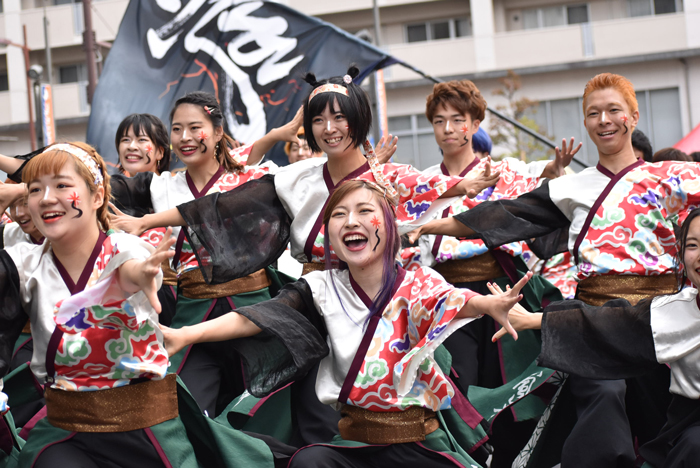 よさこい衣装・祭り衣装　　佐賀大学 嵐舞様 