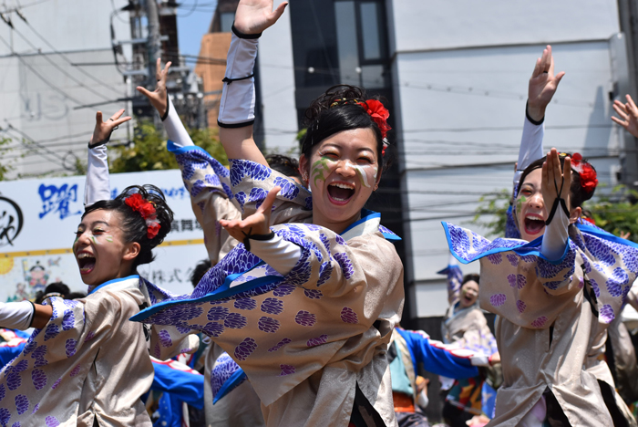 よさこい衣装・祭り衣装　　岡山うらじゃ連 蓮雫様 